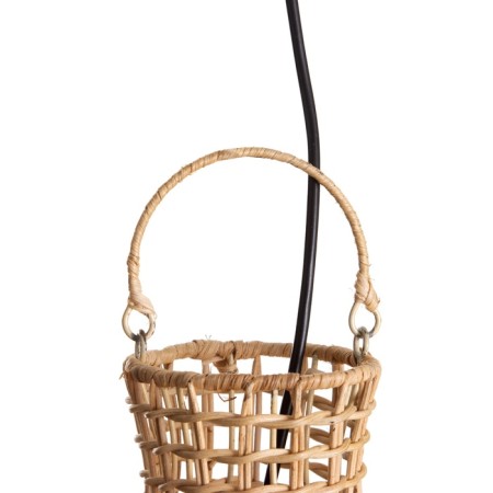 Ceiling Lamp from Rotan "Bobby" 1x120W, E27, 30x30x60 cm-3
