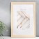 Photo frame Plastic "Mira" 20x30 cm beige (plastic screen)