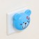 Nightlight "Mishutka" 1W mix 6x4x8 cm Risalux
