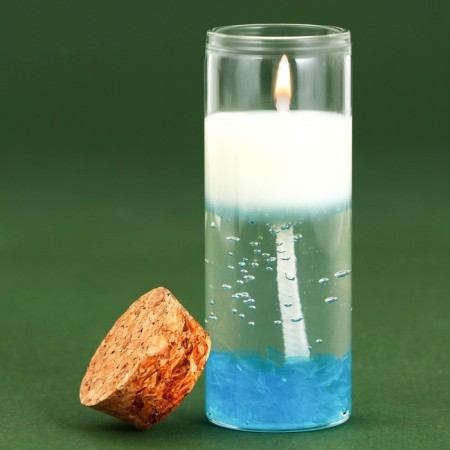 New Year's candle in the flask "Shine of stars", light aroma-2
