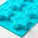 Baking shape of the “stars”, silicone, 8 cells, 29 × 16 × 2 cm, cell 6.3 × 6 cm, depth 1.7 cm