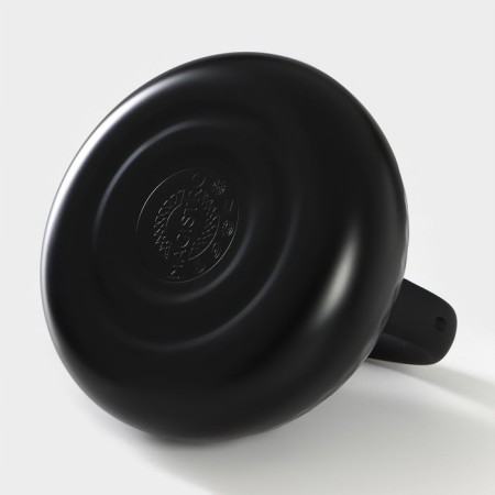 A kettle with a stainless steel whistle Magistro Glow, 3 L, Induction, Soft-Touch handle, Black color-4