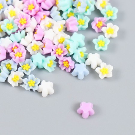 Decor for creativity Plastic "Five -Pacific" set 100 pcs mix 0.6x0.6 cm-2