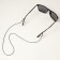 Glass chain, lace on the neck 70 cm