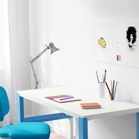 FIRMO 1x40W desktop E27 silver 73x73cm-1
