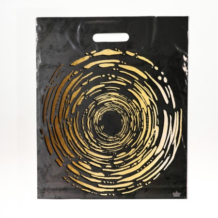 Golden Circle package, polyethylene with a cut pen, 37x45 cm, 60 μm