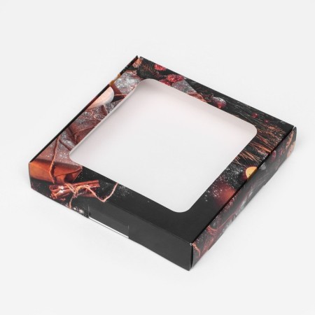 Self -assembly box "New Year's gifts", 16 x 16 x 3 cm-6