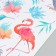 Interior color sticker "Exotic birds. Watercolor" 50x70 cm
