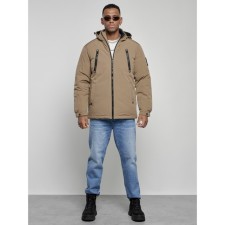 Sports male winter, size 58, beige color
