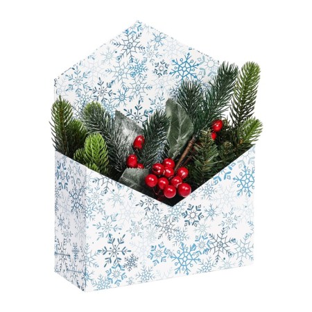 Gift envelope "Magic Snowflakes", 18 x 24 x 7 cm-2