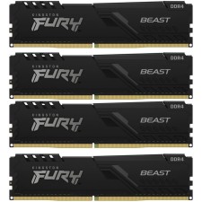 Memory DDR4 4x32GB 3200MHz KINGSTON KF432C16BBK4/128 Fury Beast Black RTL Gaming PC4-25600 1065010