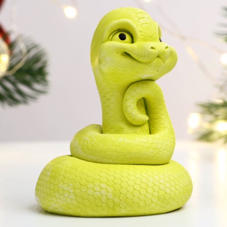 Figure "Snake Fairy" lemon, 7x6cm-1