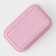 A folding container with a lid of the Costa, 500 ml, 16 × 10 × 6 cm, pink color