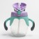 Drunker - children's impotion with silicone tube, 250 ml., With handles, color mix