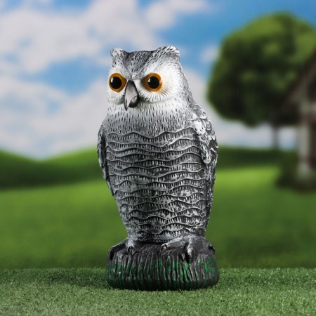 Outdoor Figure "Owl Polar" 14x13.5x26cm-1
