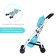 Stroller for dolls, summer "zebra", metal frame