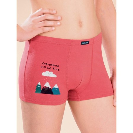 Panties for boys, height 92 cm, burgundy, red, dark blue color, 3 pcs-4