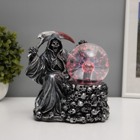 Plasmic ball "Skeleton" gray 21x12.5x23 cm Risalux-1