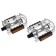 Pedals 9/16 "Dream Bike, with bearings, aluminum