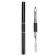 Acryl-gel brush, petal, 14 cm, d-6 × 9 mm, black/silver color
