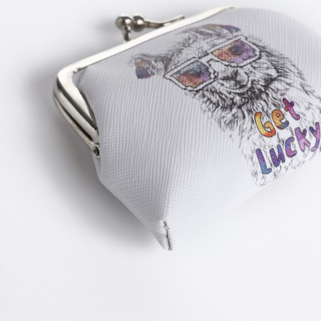 Wallet on the farmar, white color-4