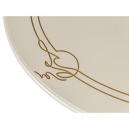 Gouring table on wheels Ovation (m), 900x615x490, ivory/gold-5