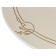 Gouring table on wheels Ovation (m), 900x615x490, ivory/gold