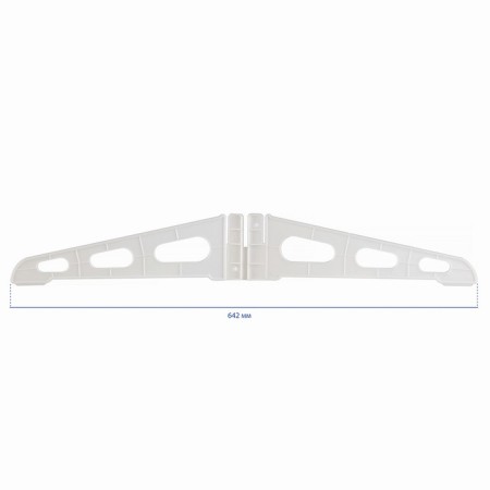 Stand for balls, collapsible, plastic, 1.98 m, white, 1 pc.-3