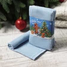 New Year. Set of terry towels Ethel 