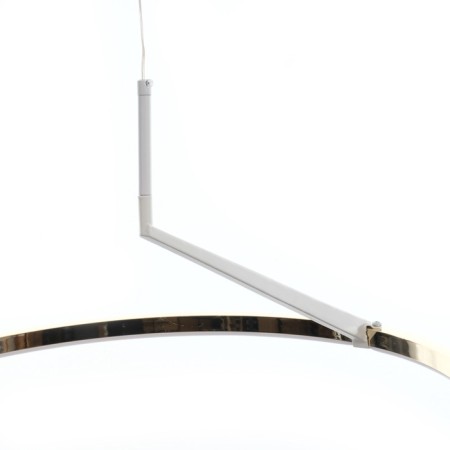 Lamp with DDD "Holly" LED 48W 3000-6000K white-gold 60x60x22 cm-7