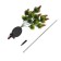 Garden lamp on the solar battery "Juniper", 75 cm, 28 LED, glow of multi