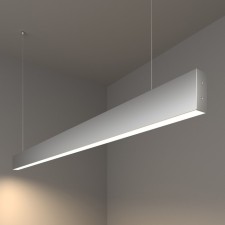 Line Line Elektrostandard, Grand 25 watts, 1280x35x80 mm, IP20, matte silver color