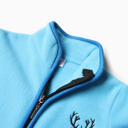 Baby sweatshirt, blue color, height 110 cm-7