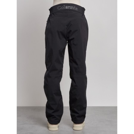 Trousers insulated sports female winter, size 46, black color-7