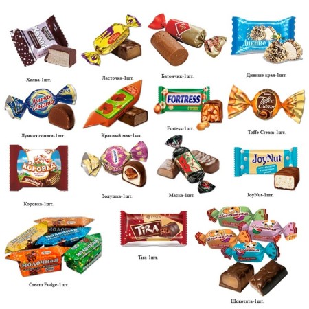 New Year. Gift set of sweets "Merry holiday", 200 g-6