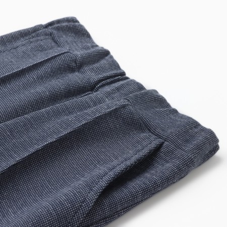 School pants for a boy, blue color, height 140 cm-1