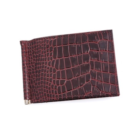 Buying clip, burgundy color