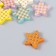 A set of beads for creativity tree "Star in the cell" set of 10 pcs 2x2x0.5 cm