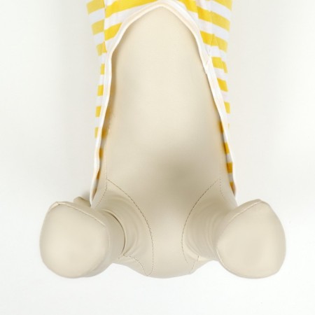 Animal T -shirt, XS (DS 21, OG 32 cm), yellow-4