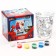 Painting of a glass mug, 300 ml "Super-Men", Spider-Man