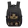 Youth backpack 40 x 28 x 14 cm, ergonomic back, monkking, w207 black