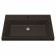 Sink uperwood Classic quartz 70 cm, quartz, brown matte, truffle