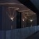 Calle lamp, 2x8W LED, 4000K, 680LM, IP54, gray color.