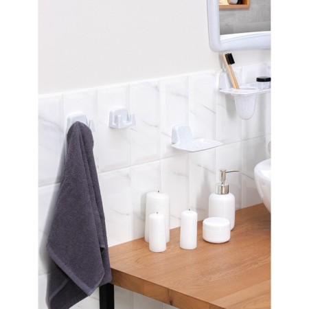 Bathroom set, color white marble-5