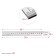 The stainless line of the zero 20 34280-020, reinforced, 200 mm