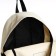 Youth backpack from lightning textiles, external pocket, beige color