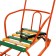Sled "Timka 5 comfort", Orange color