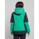 Ski jacket women's, size 44, green color