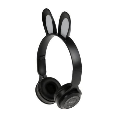 Wireless headphones Y08R, invoices, children's, BT 5.1, backlight, 400 mAh, black-3