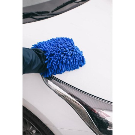 Mittens for washing a car, microfiber 24 × 19 × 4 cm, mix-1